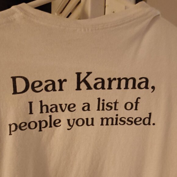 Dear Karma Short Sleeve Tee - Picture 2 of 3